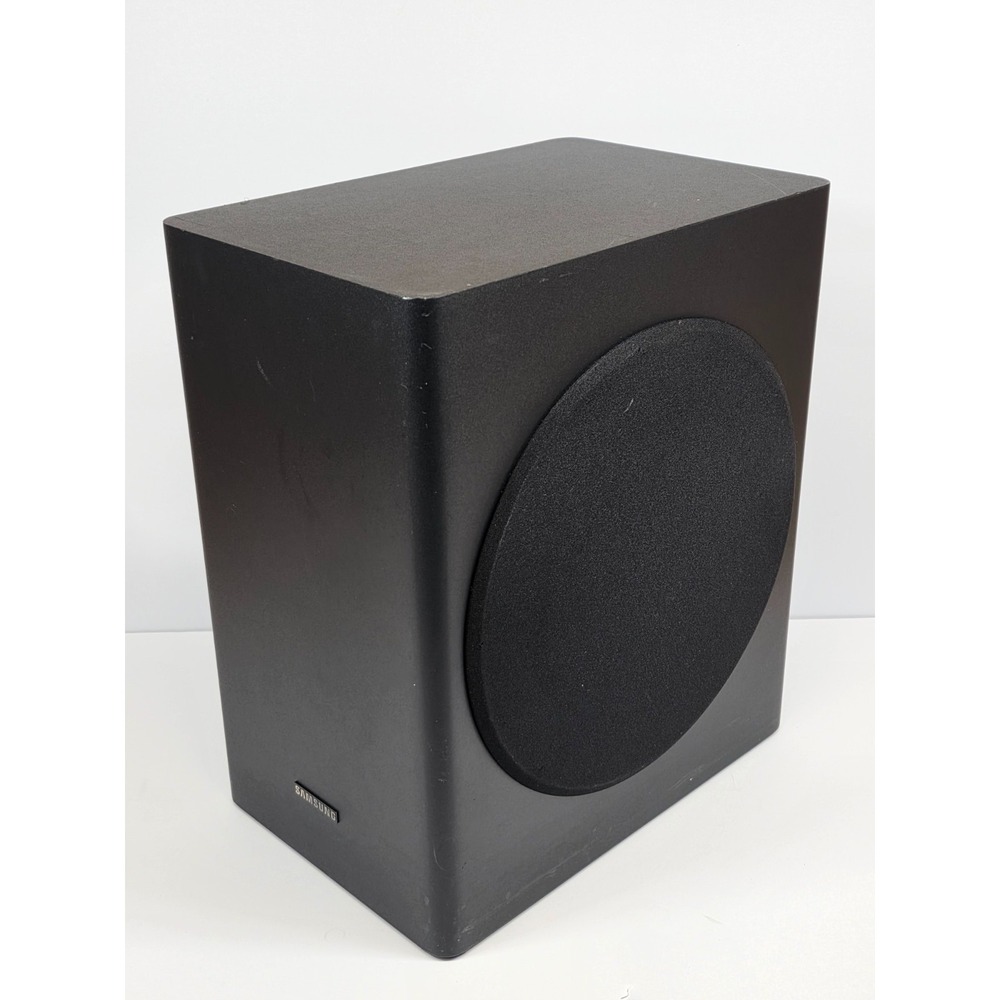 Samsung PS‑WR65D Wireless Subwoofer Black Tested & Working Minor Cosmetic Wear